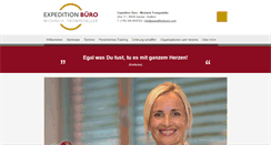 Desktop Screenshot of expeditionbuero.com
